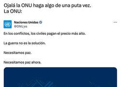Enlace a Gracias por nada, ONU