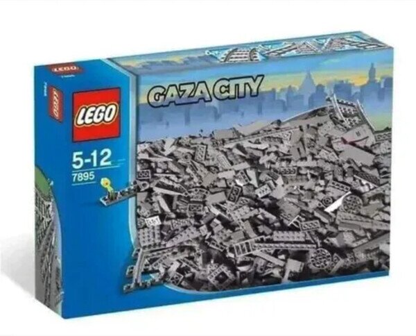 lego,Gaza,ciudad,construir