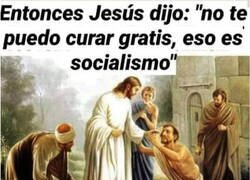 Enlace a Jesús es esperanza, pero no socialista