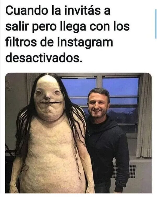 Meme_otros - Tú no eres la chica con la que he estado chateando
