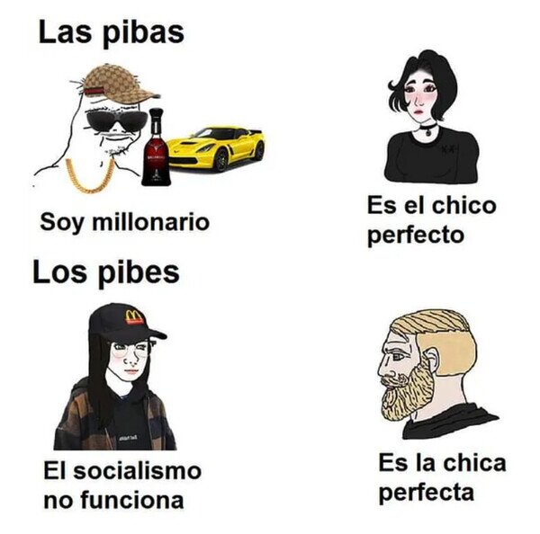 Meme_otros - Diferente concepto de perfección