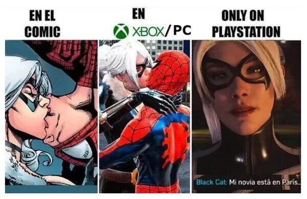 spiderman,juego,comic,novia,wtf