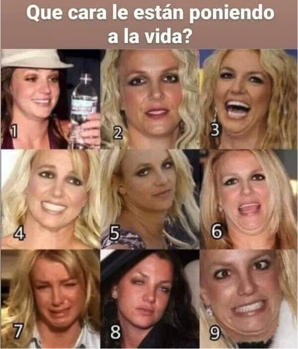Meme_otros - Al mal tiempo, Britney Spears