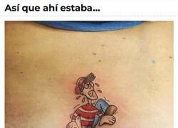 Enlace a El tatuaje perfecto de Wally no exi...