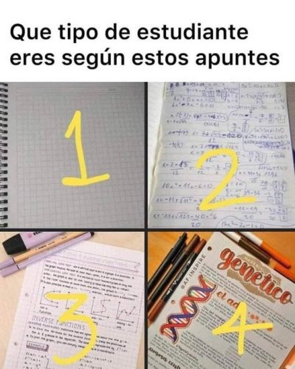 Meme_otros - Yo no tenía ni libreta