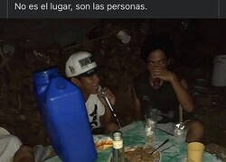 Enlace a No importa dónde sino quién