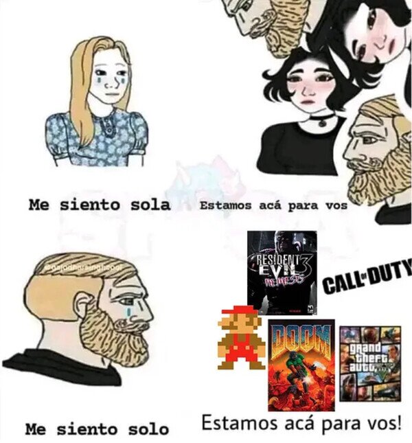 Meme_otros - Cada uno se refugia en lo que puede