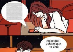 Enlace a No sé que espera que le responda