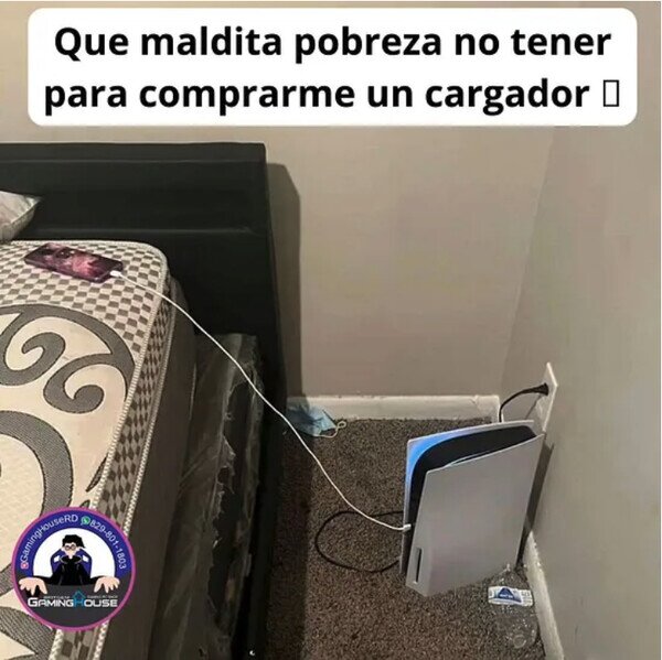 Meme_otros - Pobre pero con PS5