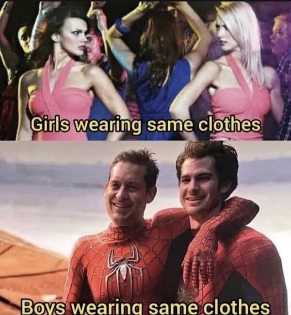 Meme_otros - Cuando se visten igual