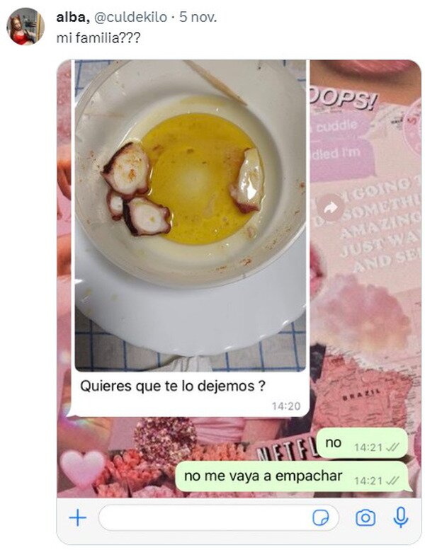 Meme_otros - Ahí hay para que coma una familia entera