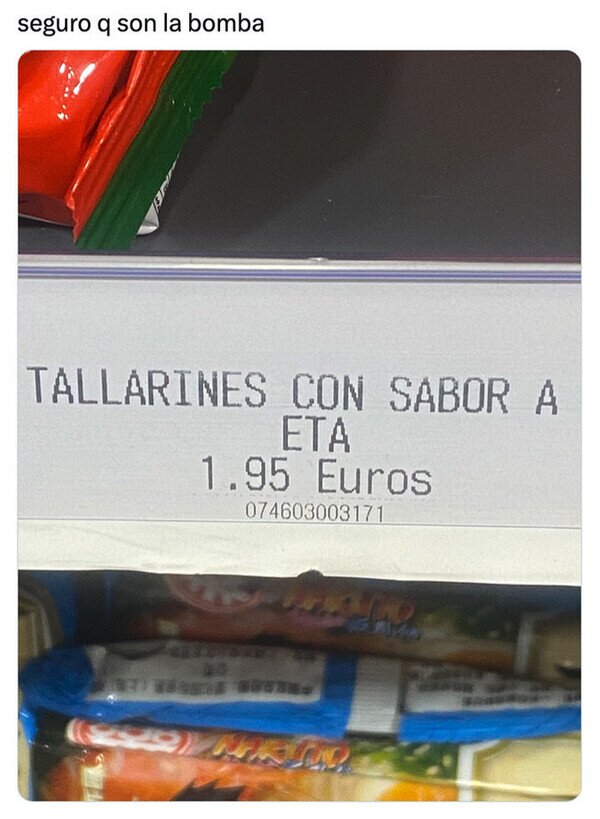 Meme_otros - Están raros los tallarines