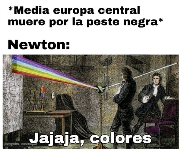 peste,muerte,enfermedad,Newton,colores