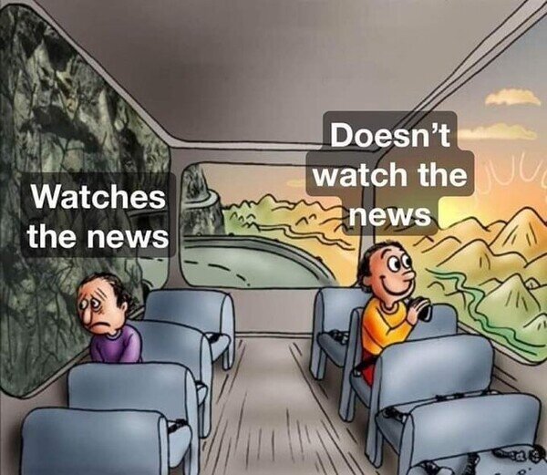 Meme_otros - El que ve las noticias y el que no