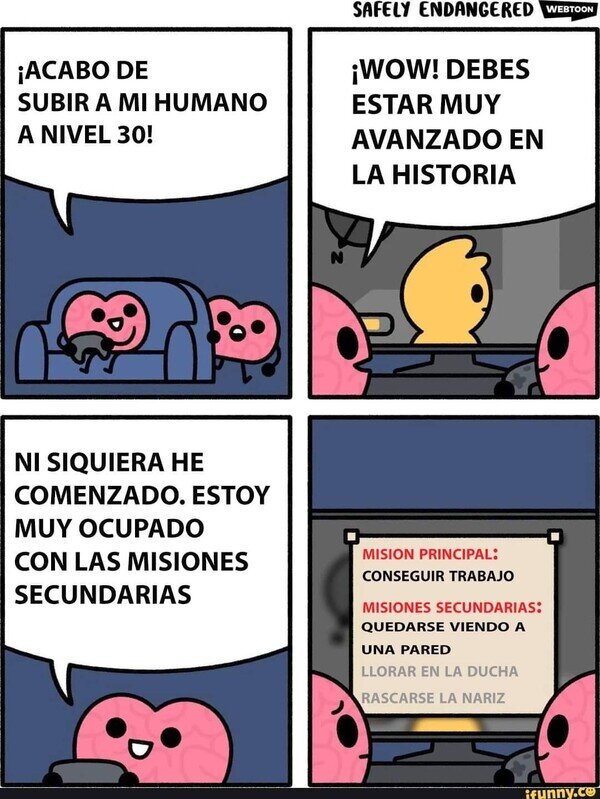 Meme_otros - Soy más de misiones secundarias