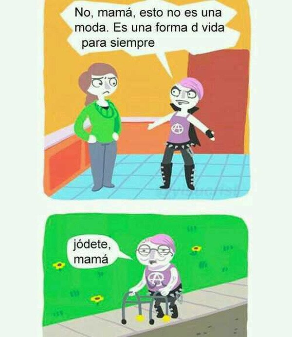Meme_otros - Punky forever