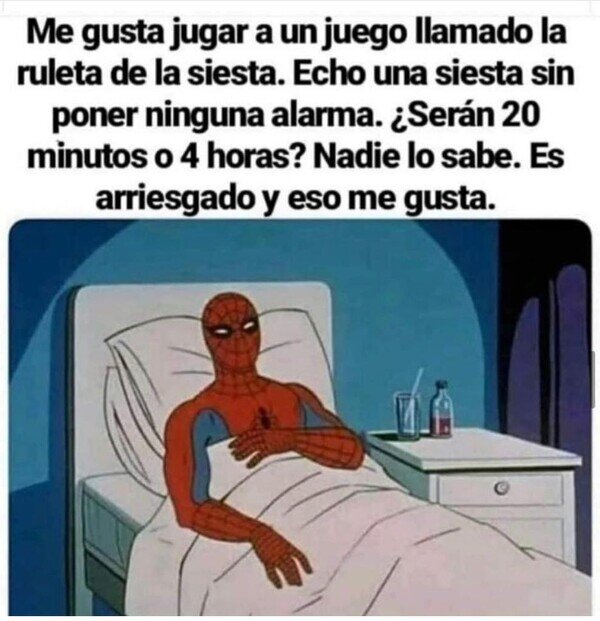 Meme_otros - La ruleta de la siesta