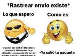 Enlace a El rastreo del envío no rastrea como es debido