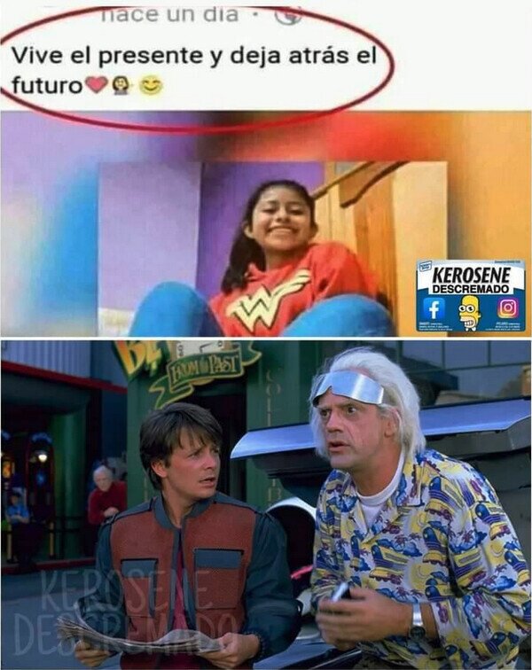 Meme_otros - La frase que dejó confuso a Marty McFly