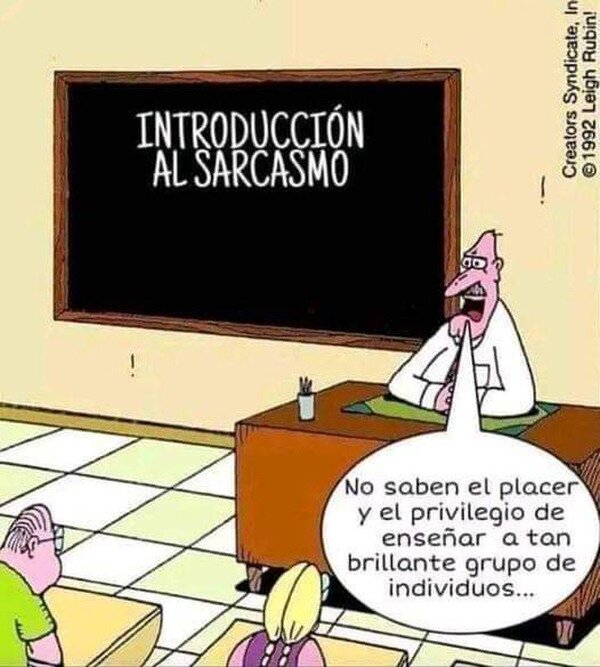 Meme_otros - Introducción al sarcasmo