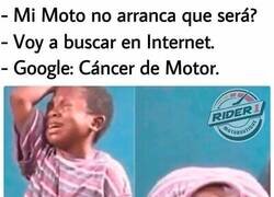 Enlace a Google siempre tan pesimista