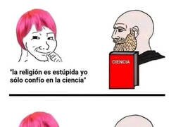 Enlace a Del lado de la ciencia, pero no mucho