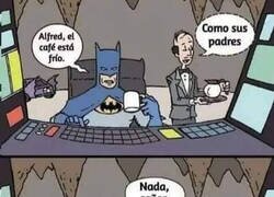 Enlace a Alfred está cogiendo demasiada confianza