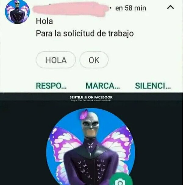 Meme_otros - No era momento para esa foto de perfil