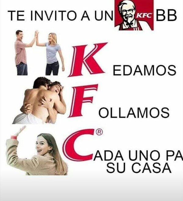 Meme_otros - Te invito a un KFC