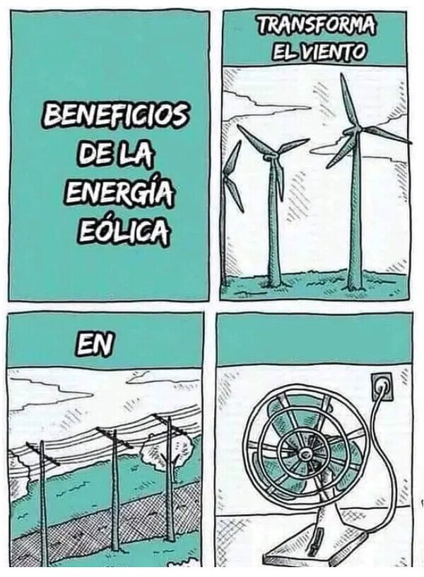 Meme_otros - La eólica no se desarrolló para esto...