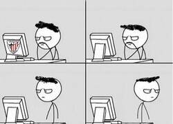 Enlace a Ya era hora computer guy, que te vas a dejar la espalda lisiada