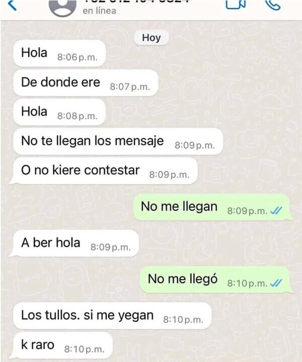 Meme_otros - Cuando no te llegan los mensajes