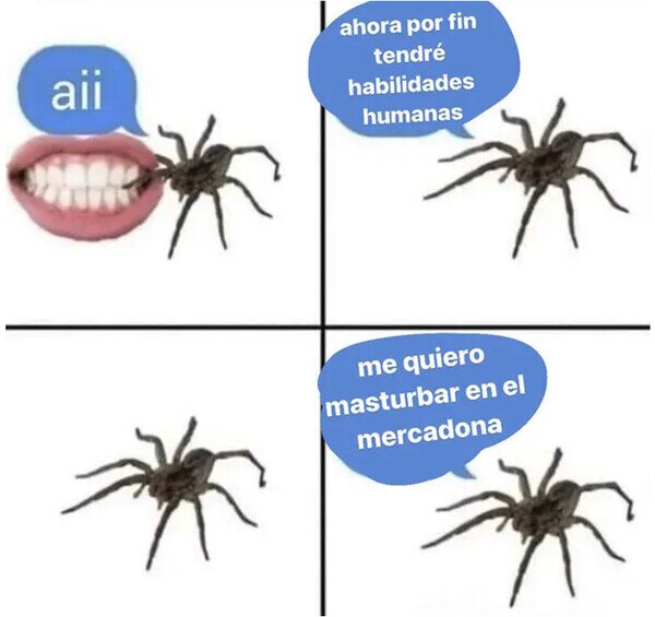 morder,humanos,araña,habilidades,mercadona