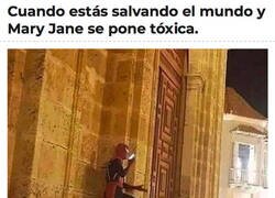 Enlace a No es el momento, MJ