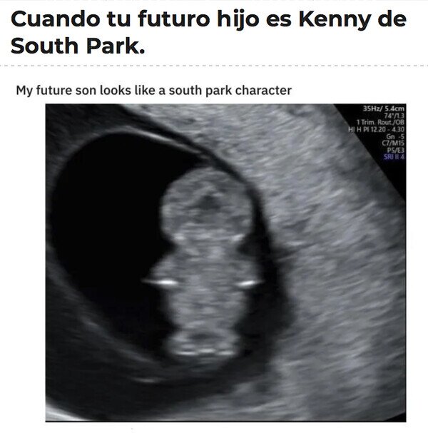 hijo,kenny,south park,embarazo