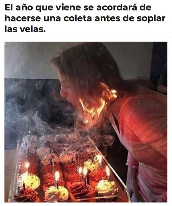 Otros - Con lo mal que huele el pelo quemado...