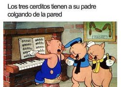 Enlace a Infancia destruida