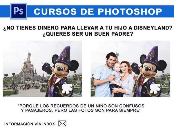Otros - Sé un buen padre, aprende Photoshop