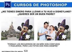 Enlace a Sé un buen padre, aprende Photoshop