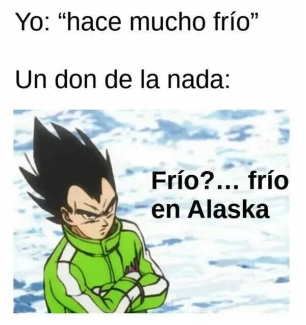 Otros - Ni tener frío le dejan a uno