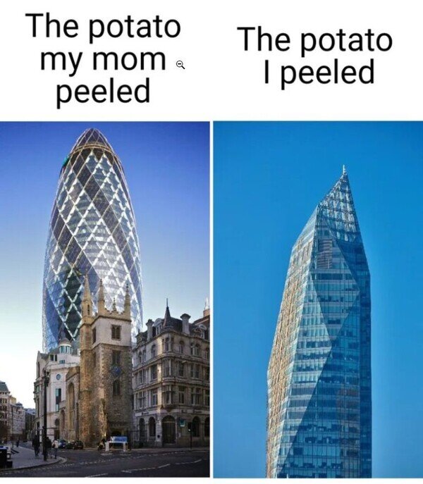 Otros - Mi mamá pela mejor las patatas que yo