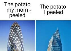 Enlace a Mi mamá pela mejor las patatas que yo