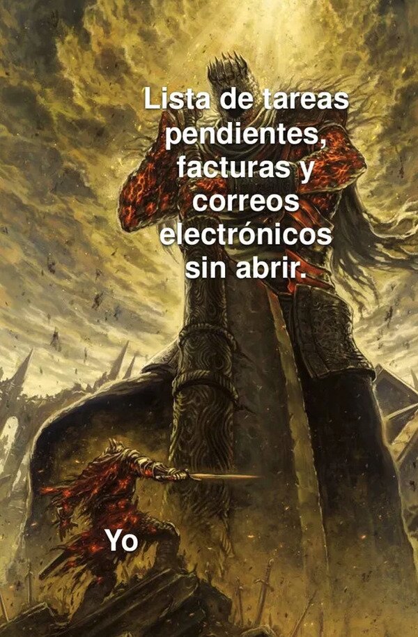 Meme_otros - Se me acumula el papeleo
