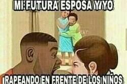 Enlace a Bonita estampa familiar