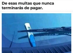 Enlace a Hay multas que son para siempre