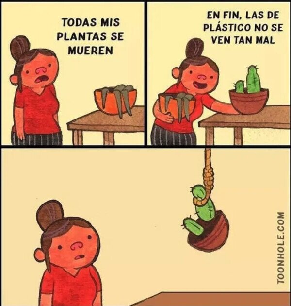 Meme_otros - Cuando no tienes mano con las plantas