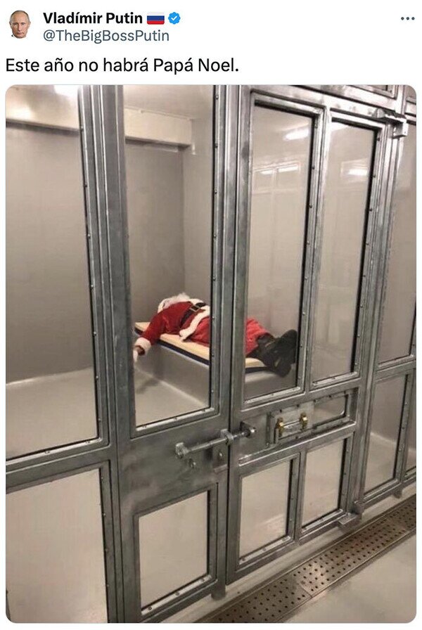 Meme_otros - Putin ha secuestrado la Navidad