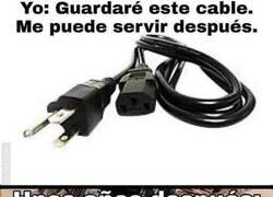 Enlace a Año nuevo, mismo cables