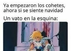 Enlace a Ah pues no eran cohetes...