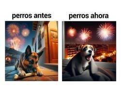 Enlace a Perros antes vs perros ahora